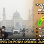 Indeks Standar Pencemar Udara (ISPU) Pekanbaru Hari Ini dan Dampaknya Bagi Kesehatan