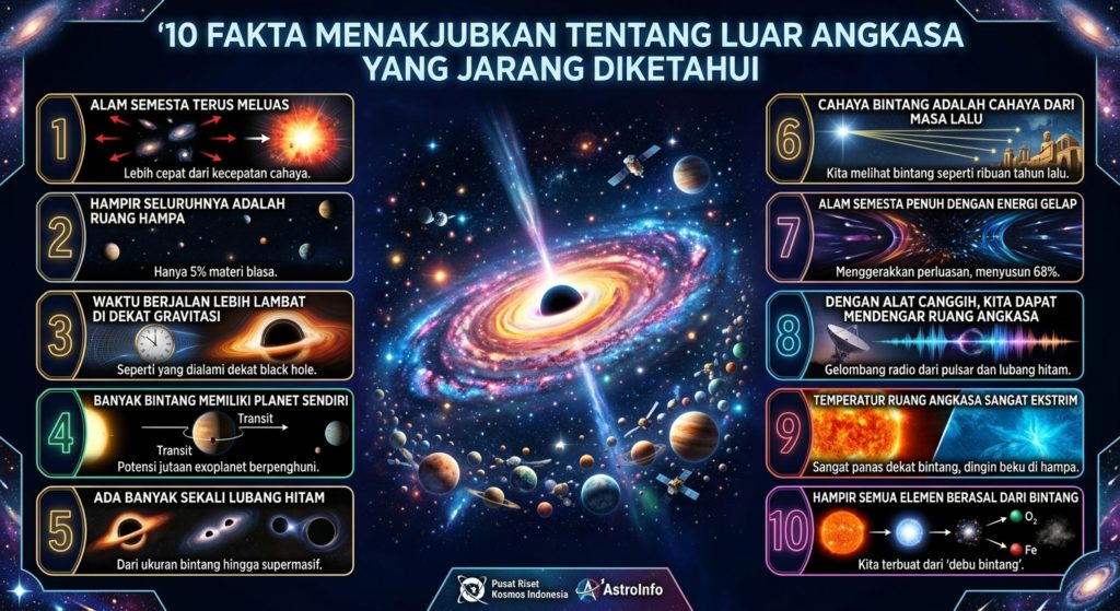 10 Fakta Menakjubkan tentang Luar Angkasa yang Jarang Diketahui