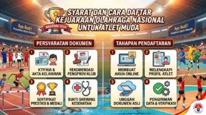 Syarat dan Cara Daftar Kejuaraan Olahraga Nasional untuk Atlet Muda