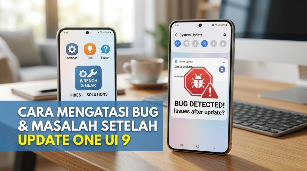 Cara Mengatasi Bug dan Masalah Setelah Update One UI 9