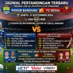 Jadwal Persib vs Seoul FC Terbaru: Prediksi Line Up, Statistik, dan Live Streaming