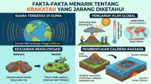 Fakta-Fakta Menarik tentang Krakatau yang Jarang Diketahui