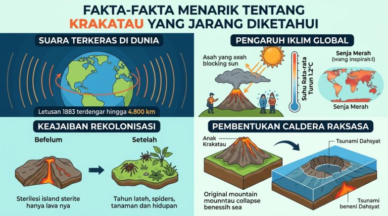 Fakta-Fakta Menarik tentang Krakatau yang Jarang Diketahui