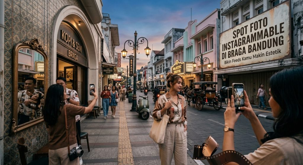 Spot Foto Instagrammable di Braga Bandung yang Bikin Feeds Kamu Makin Estetik