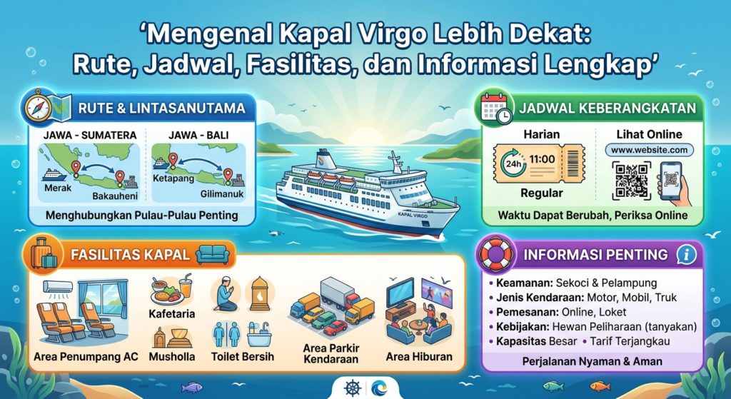 Mengenal Kapal Virgo Lebih Dekat: Rute, Jadwal, Fasilitas, dan Informasi Lengkap