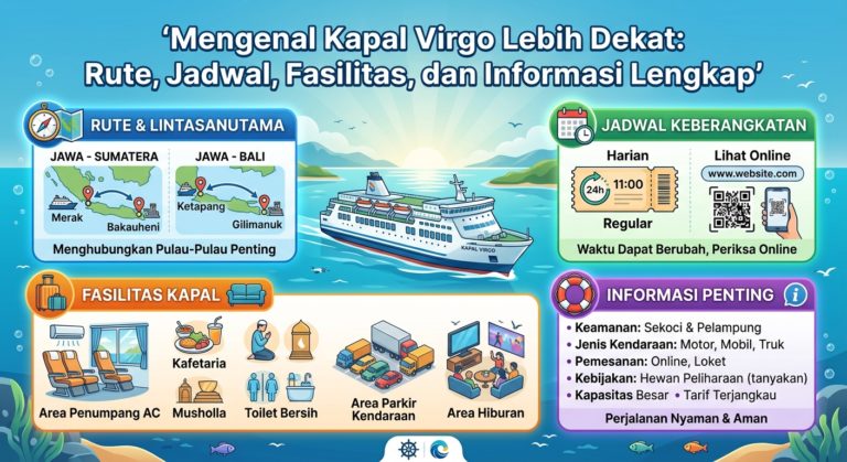 Mengenal Kapal Virgo Lebih Dekat: Rute, Jadwal, Fasilitas, dan Informasi Lengkap