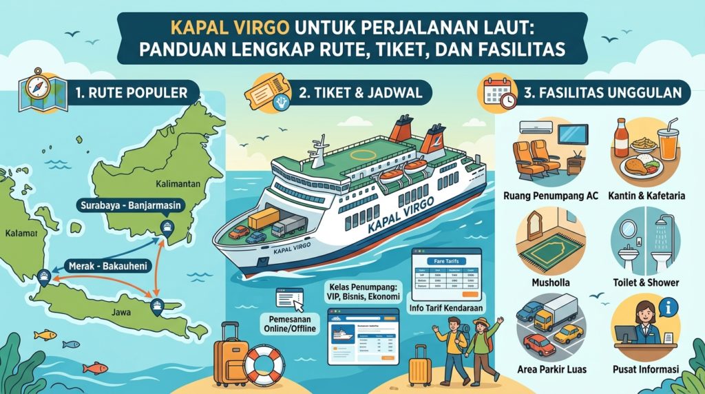 Kapal Virgo untuk Perjalanan Laut: Panduan Lengkap Rute, Tiket, dan Fasilitas