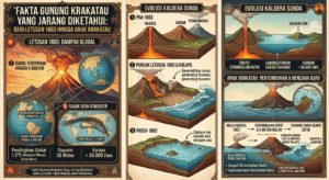 Fakta Gunung Krakatau yang Jarang Diketahui, dari Letusan 1883 hingga Anak Krakatau