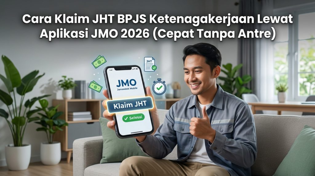 Cara Klaim JHT BPJS Ketenagakerjaan Lewat Aplikasi JMO 2026 (Cepat Tanpa Antre)