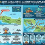 Selat Sunda: Letak, Sejarah, Fungsi, Jalur Penyeberangan, dan Fakta Menarik