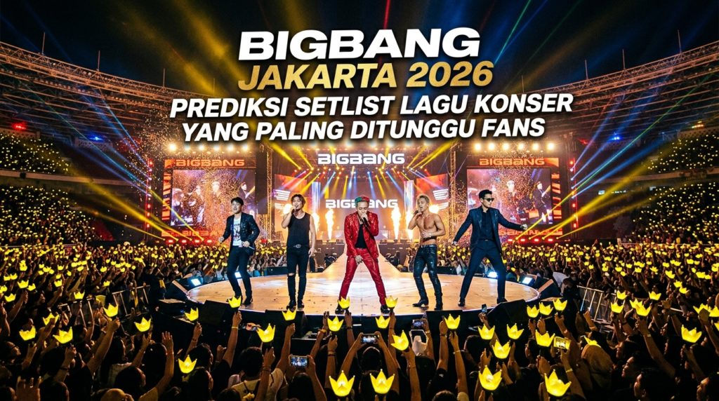 Prediksi Setlist Lagu Konser BIGBANG Jakarta yang Paling Ditunggu Fans