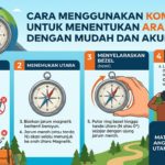 Cara Menggunakan Kompas untuk Menentukan Arah dengan Mudah dan Akurat