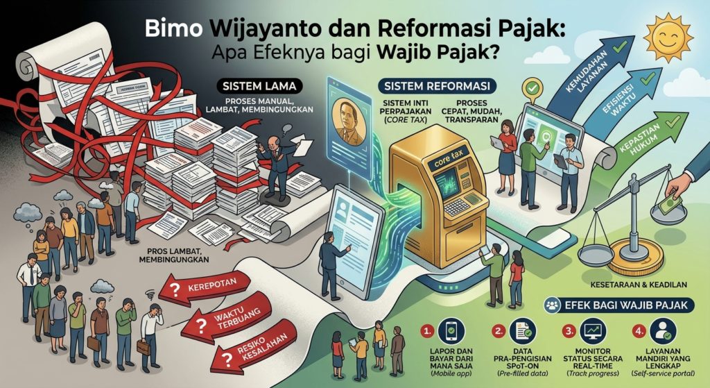 Bimo Wijayanto dan Reformasi Pajak: Apa Efeknya bagi Wajib Pajak?