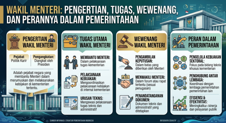 Wakil Menteri: Pengertian, Tugas, Wewenang, dan Perannya dalam Pemerintahan
