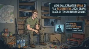 Mengenal Karakter Bryan di Film Resident Evil 2026: Orang Biasa di Tengah Wabah Zombie