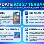 Update iOS 27 Terbaru: Fitur Baru, Siri AI, Performa, dan Perubahan Penting