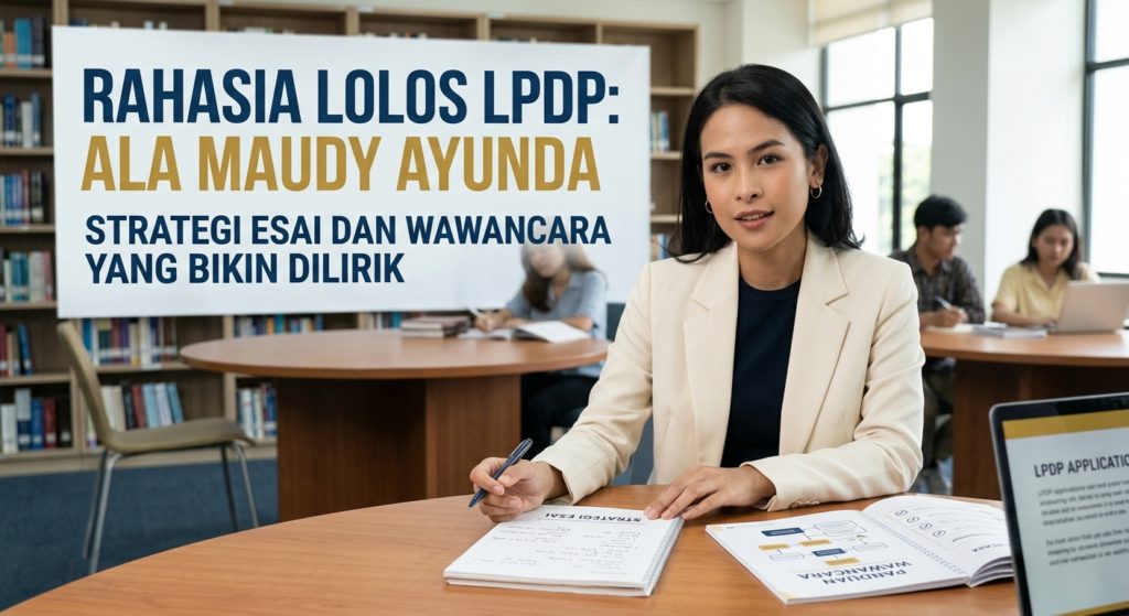 Rahasia Lolos LPDP ala Maudy Ayunda: Strategi Esai dan Wawancara yang Bikin Dilirik