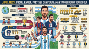 Lionel Messi: Profil, Karier, Prestasi, dan Perjalanan Sang Legenda Sepak Bola