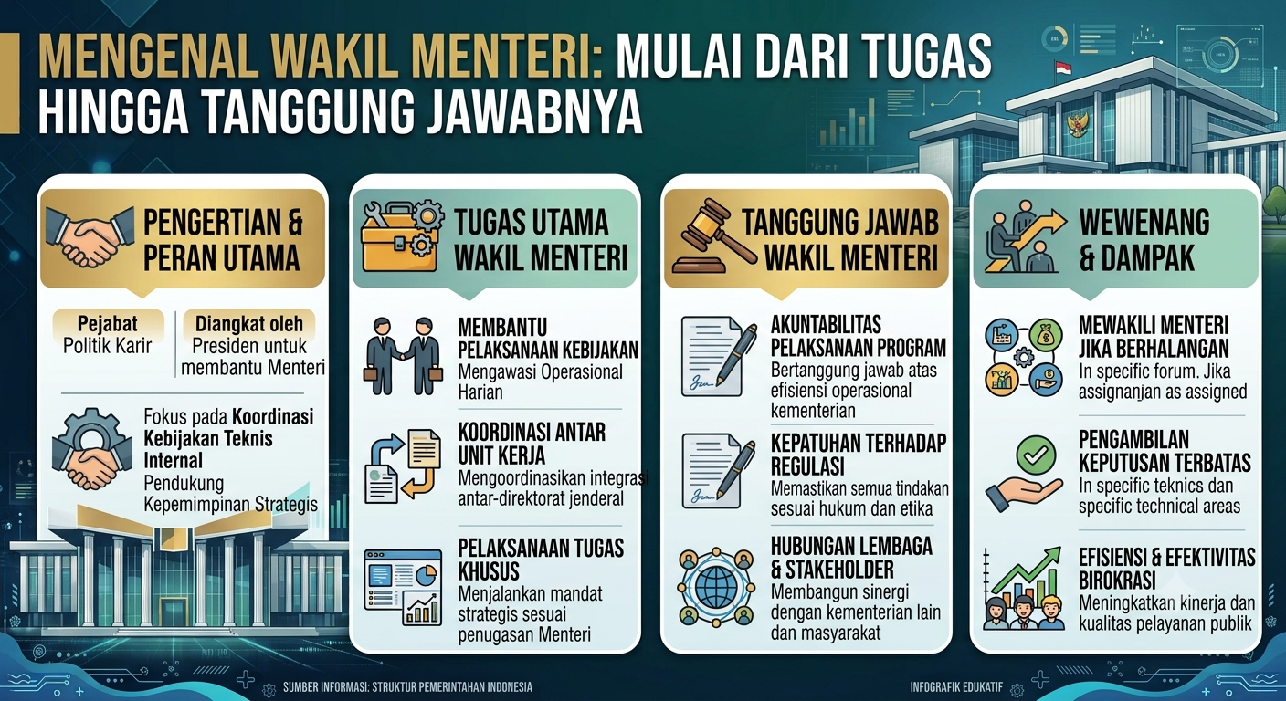 Mengenal Wakil Menteri, Mulai dari Tugas hingga Tanggung Jawabnya
