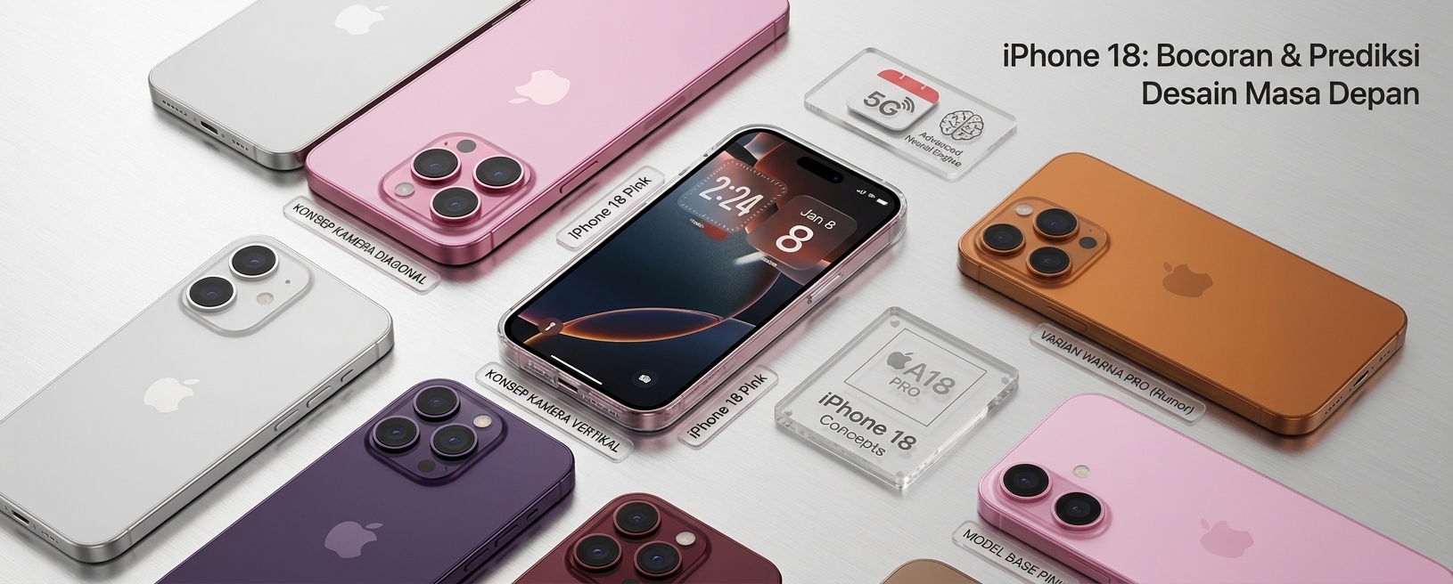 Perbandingan iPhone 17 vs iPhone 18: Layak Jeda Upgrade atau Harus Beli?