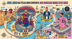 Lionel Messi dan Perjalanan Kariernya: Dari Barcelona hingga Inter Miami