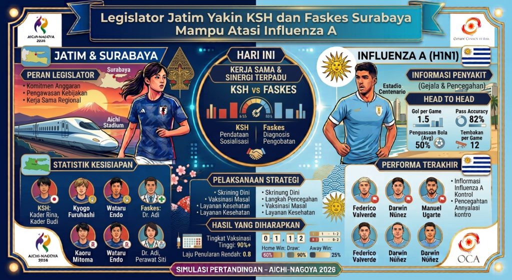 Legislator Jatim Yakin KSH dan Faskes Surabaya Mampu Atasi Influenza A
