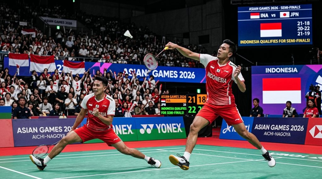 [Asian Games 2026] Rebut Tiket Semifinal, Fajar/Fikri Kejar Medali Emas