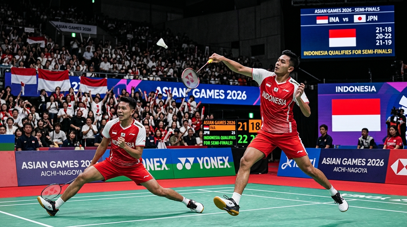 [Asian Games 2026] Rebut Tiket Semifinal, Fajar/Fikri Kejar Medali Emas