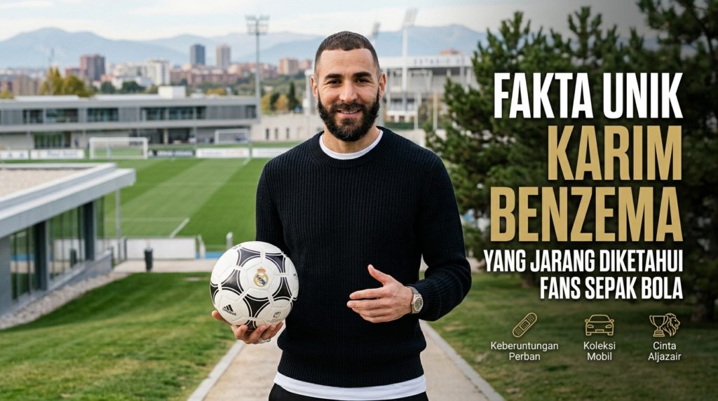 Fakta Unik Karim Benzema yang Jarang Diketahui Fans Sepak Bola