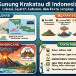 Gunung Krakatau di Indonesia: Lokasi, Sejarah, Letusan, dan Fakta Lengkap