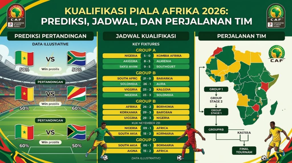 Kualifikasi Piala Afrika 2026: Prediksi Pertandingan, Jadwal, dan Perjalanan Tim