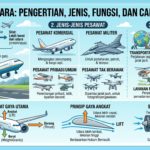 Pesawat Udara: Pengertian, Jenis, Fungsi, dan Cara Kerjanya