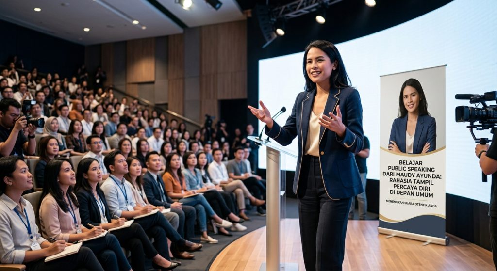 Belajar Public Speaking dari Maudy Ayunda: Rahasia Tampil Percaya Diri di Depan Umum