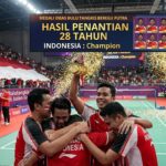 Medali Emas Bulu Tangkis Beregu Putra, Hasil Penantian 28 Tahun