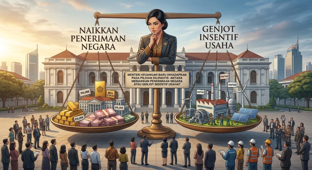 Pilihan Dilematis Menkeu Baru: Naikkan Penerimaan Negara atau Genjot Insentif Usaha?