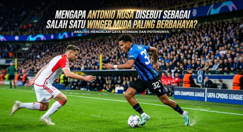 Mengapa Antonio Nusa Disebut Sebagai Salah Satu Winger Muda Paling Berbahaya?