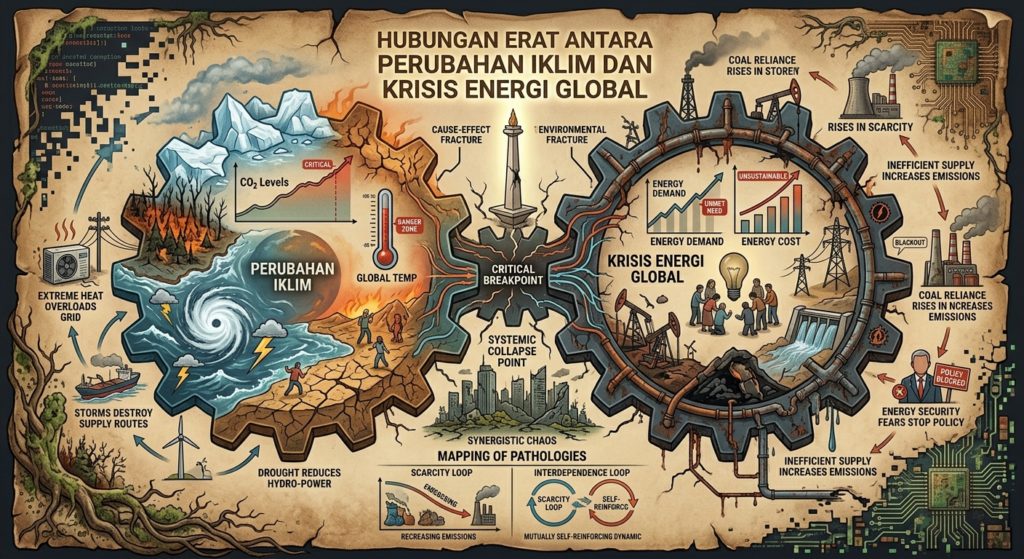 Hubungan Erat Antara Perubahan Iklim dan Krisis Energi Global