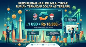 Kurs Rupiah Hari Ini: Nilai Tukar Rupiah terhadap Dolar AS Terbaru