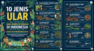 10 Jenis Ular yang Sering Ditemukan di Indonesia dan Cara Mengenalinya