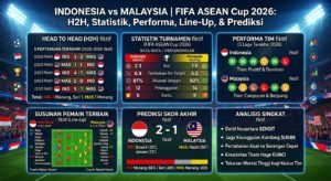 Jadwal Indonesia vs Malaysia 2026: Kick-off, Siaran Langsung, Live Streaming, Line Up, dan Prediksi Skor