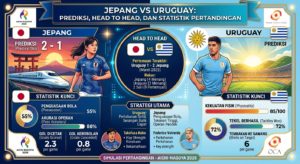 Jepang vs Uruguay: Prediksi, Head to Head, dan Statistik Pertandingan