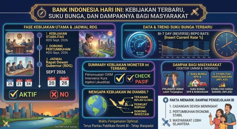 Bank Indonesia Hari Ini: Kebijakan Terbaru, Suku Bunga, dan Dampaknya bagi Masyarakat
