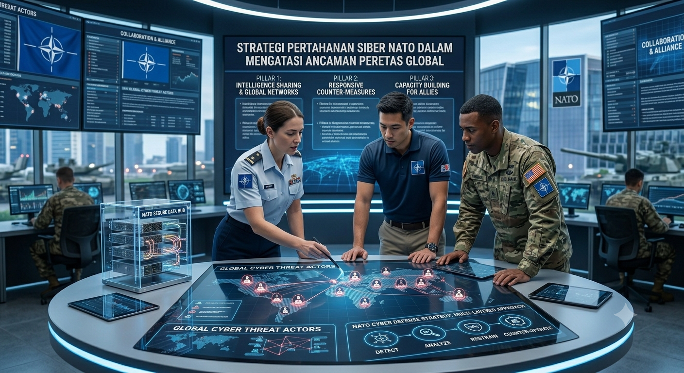 Strategi Pertahanan Siber NATO dalam Mengatasi Ancaman Peretas Global