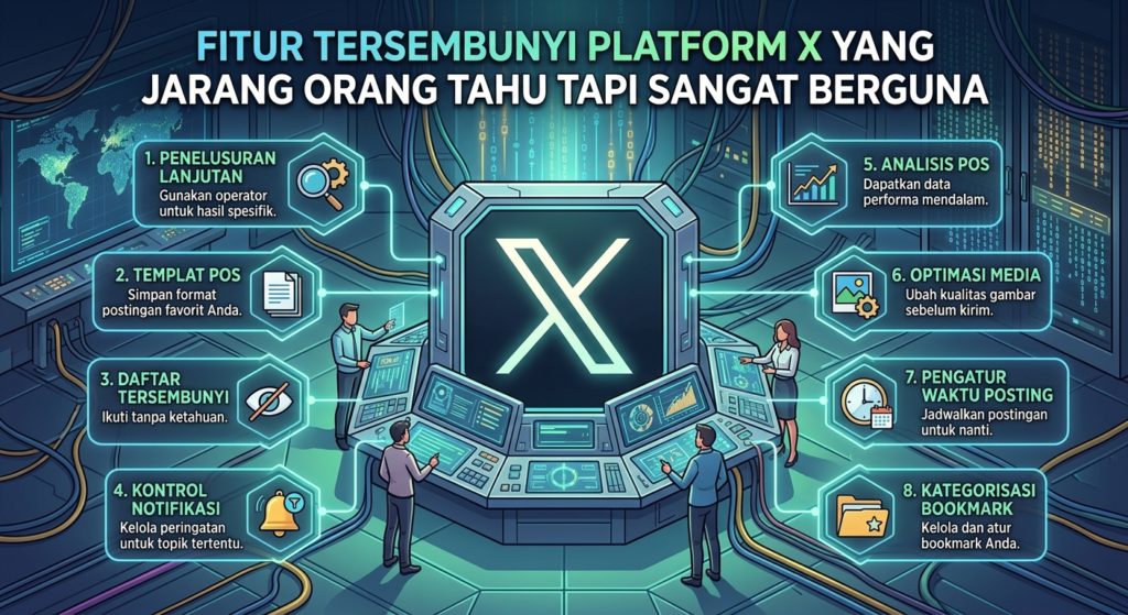 Fitur Tersembunyi Platform X yang Jarang Orang Tahu tapi Sangat Berguna
