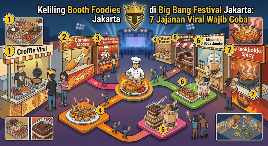 Keliling Booth Foodies di Big Bang Festival Jakarta: 7 Jajanan Viral Wajib Coba