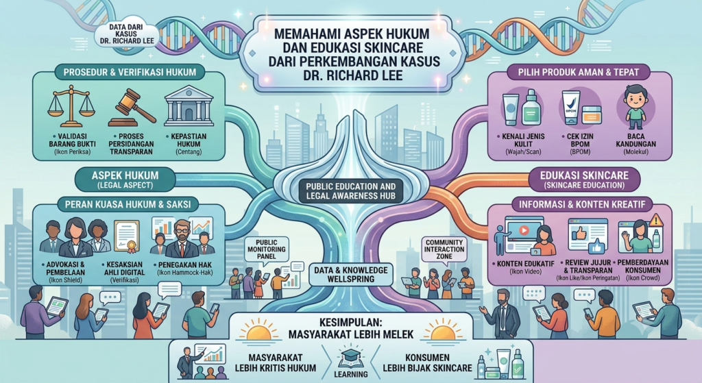 Memahami Aspek Hukum dan Edukasi Skincare dari Perkembangan Kasus dr. Richard Lee