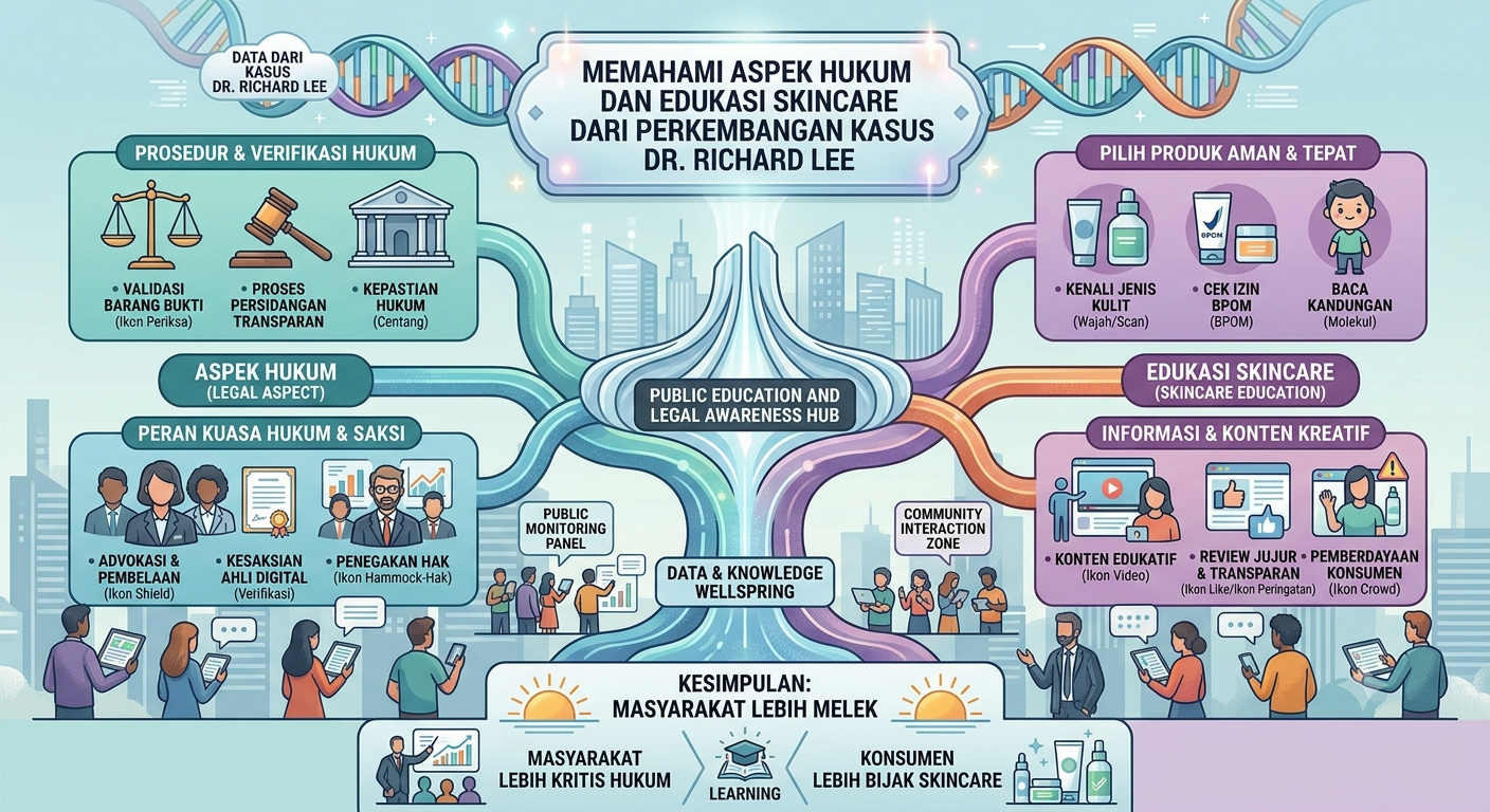 Memahami Aspek Hukum dan Edukasi Skincare dari Perkembangan Kasus dr. Richard Lee