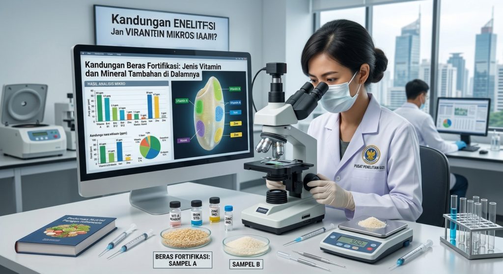 Kandungan Beras Fortifikasi: Jenis Vitamin dan Mineral Tambahan di Dalamnya
