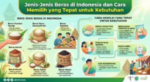 Jenis-Jenis Beras di Indonesia dan Cara Memilih yang Tepat untuk Kebutuhan