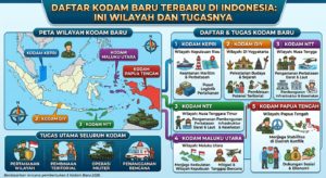 Daftar Kodam Baru Terbaru di Indonesia, Ini Wilayah dan Tugasnya